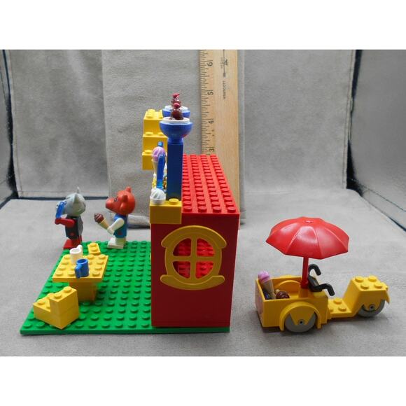 LEGO Fabuland 3665 Ice Cream Shop w/Scooter 1980 Vintage/Custom READ - Picture 5 of 16
